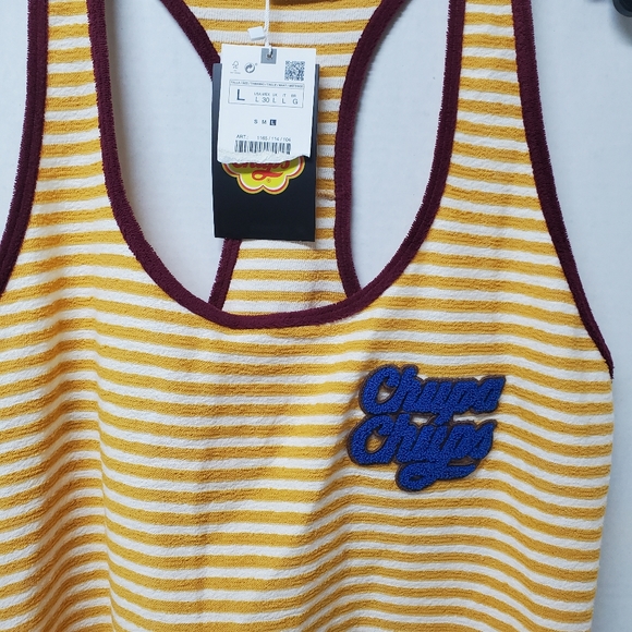 Zara x Chupa Chups Terrycloth Tank Top Sz S New - Picture 2 of 11